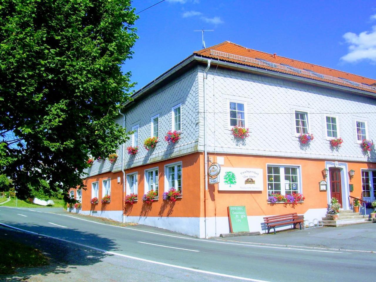 Landgasthof "Zur Linde" Dreba エクステリア 写真